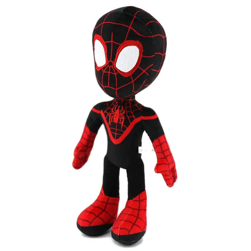 32CM Anime Avengers Spidermanes Plush Toys Into the Spider-Verse Gwen Peter Parker Noir Dolls Soft Stuffed Toy For Kids Gift