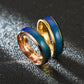 6MM Changing Color Stainless Steel Rings For Women Mood Emotion Feeling Temperature Ring Men Couples Fashion Jewelry Gift