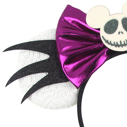 Mickey Mouse Ear Headbands Bow Hairbands Hair Accessories Party Christmas Halloween Princess Decoration Cosplay Costume for Girl