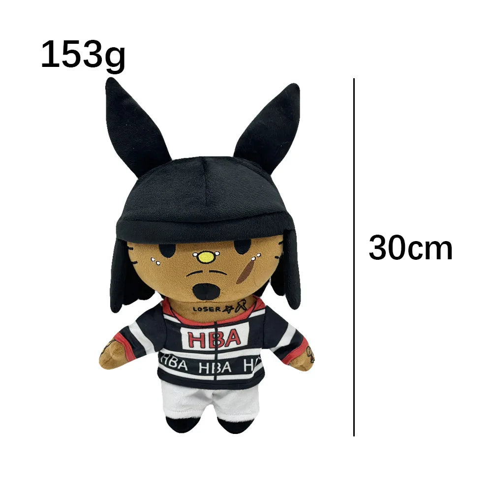 Multiple Styles Cute Cat Eminem XXXTentacion Frank Ocean Plush Toy Doll with Clothes Stuffed Soft Plush Toys Fans Collect Gift