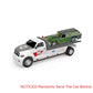 Scale 1:64 Container Alloy Trailer Model Toy Car Diecast Metal Movable Joint Pull Back Rescue Engineering Vehicles Gifts for Kid