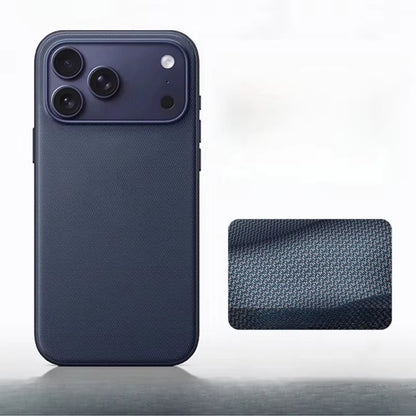 Luxury Tech Woven Magnetic Adsorption Phone Case for Iphone 17 16 15 14 13 Pro Max TechWoven for Magsafe Wireless Charge Cover