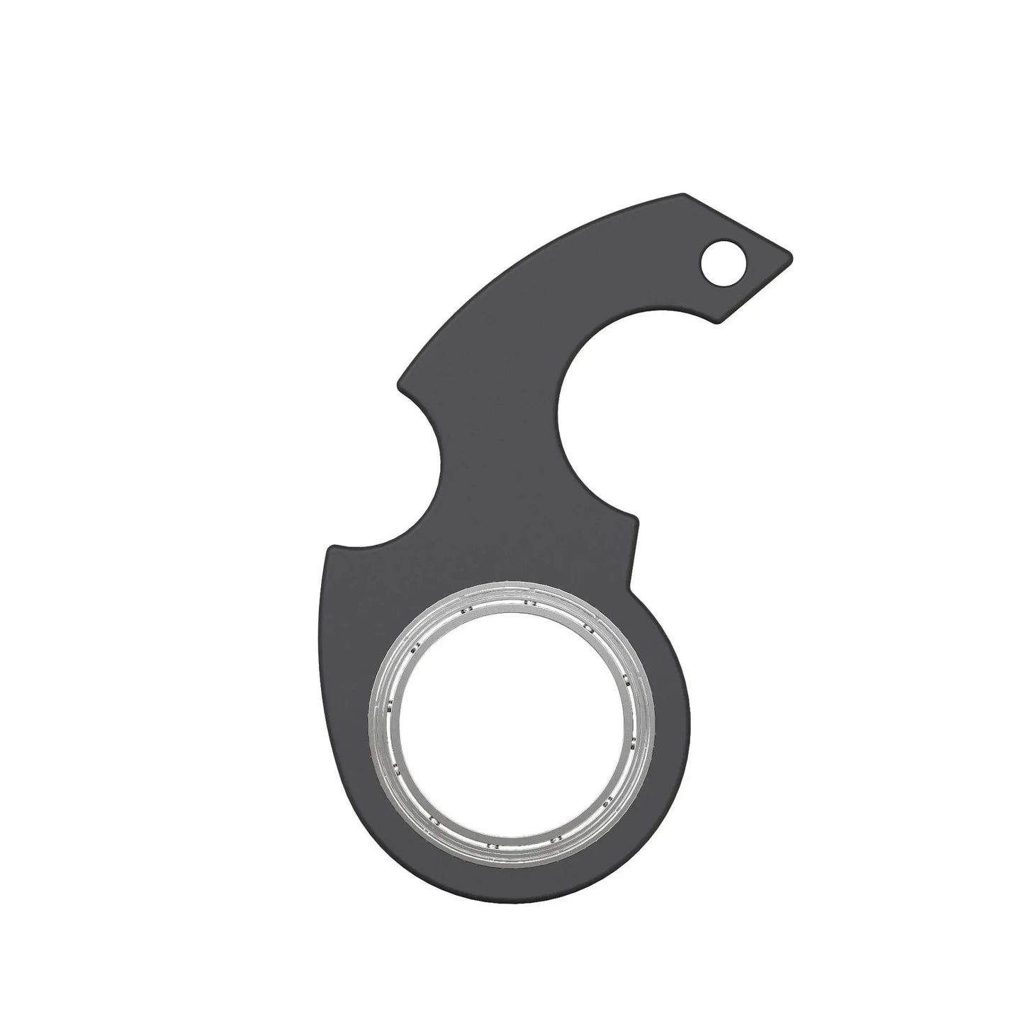 Creative Luminous Keychain Spinner Stress Toy Keychain Metal Toy Kid Fingertip Spinning Keyring  Relieve Anxiety Party Gift