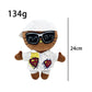 Multiple Styles Cute Cat Eminem XXXTentacion Frank Ocean Plush Toy Doll with Clothes Stuffed Soft Plush Toys Fans Collect Gift