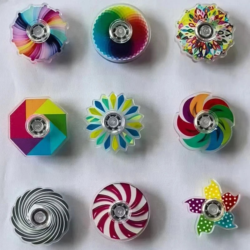 10PCS Fidget Spinners Bulk Anxiety ADHD Stress Relief Toys Party Favors Birthday Gifts for Kids Boys Girls Classroom Prizes
