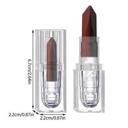 Lipstick Waterproof Long Lasting Moisturizing Matte Non-stick Cup Pearlescent Diamond Lip Tint Red Sexy Lips Makeup Halloween