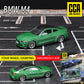 CCA 1:64 BMW M4 Z4 M850I M4 GT3 Exquisite hanging model classic car static car model alloy die-casting car model collection gift