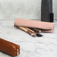 1pc Mini Makeup Pencil Case Bag, Premium Faux Leather Pencil Case: The Perfect Combination of Fashion and Function
