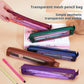 Grid Pencil Case Organizer Portable Exam Pencil Case Multi-Function Zippered Stationery Pouch School Supplies