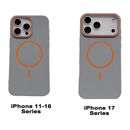 Ultrathin Simple For Magnetic Phone Case For iPhone 11 12 13 14 15 16 17 18 Pro Max Air Wireless Charging Soft Matte Phone Cover