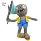 1pcs 30cm Plants VS Zombies Plush Toys PVZ Zombies Gargantuar Hats Pirate Zombies Plush Soft Stuffed Toys for Children Kids Gift