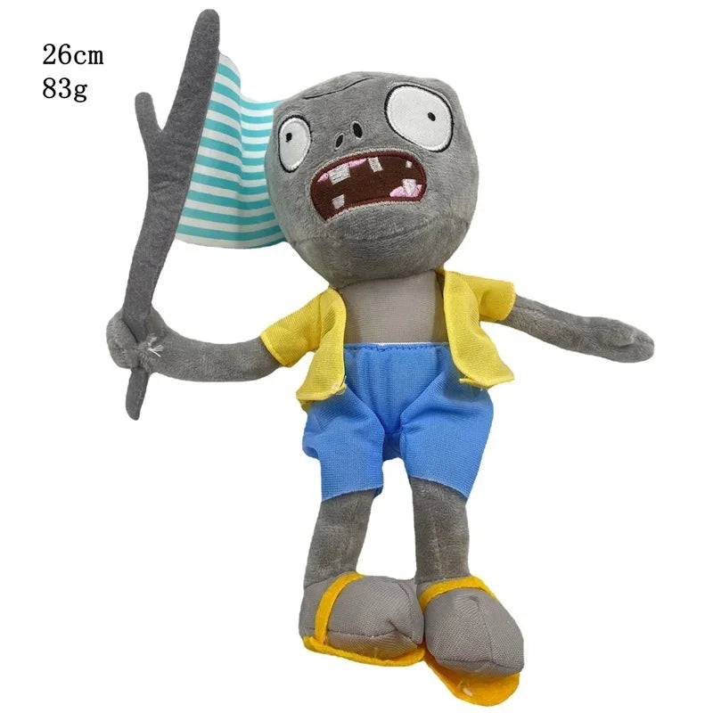 1pcs 30cm Plants VS Zombies Plush Toys PVZ Zombies Gargantuar Hats Pirate Zombies Plush Soft Stuffed Toys for Children Kids Gift