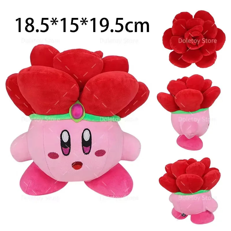25 Styles Kawaii Star Kirby Grey Kirby Ghost Kirby Pink Blue Green Red Plush Toy Cute Star Kirby Heart Doll Kid Birthday Gift