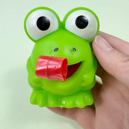 Squishy Fidget Squeeze Toys Creative Novelty Frog Dinosaur Sticking Tongue Out Funny Interactive Stress Relief Pinch Adults Gift