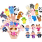 10 Pcs Cartoon Hand Doll Finger Puppet Baby Children Story Early Education Soothing Doll Plush Toy