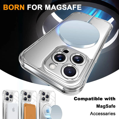 Case for iPhone 16/15/14/13 Pro Max 16 15 14 Plus, Built-in PET Screen Protector with Ring Holder Kickstand, Full Body Cover