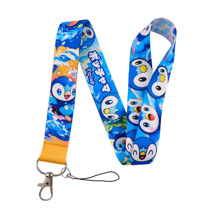 Japanese Anime Monsters Neck Strap Lanyard for Keys Keychain Badge Holder ID Credit Card Pass Mobile Phone Charm Accessories