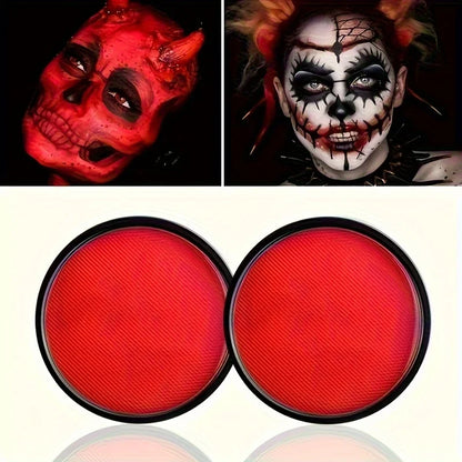 30G Water Solubility Monochromatic Body Paint Black And White Makeup Face Paint Halloween Party Waterproof Makeup Body Painting