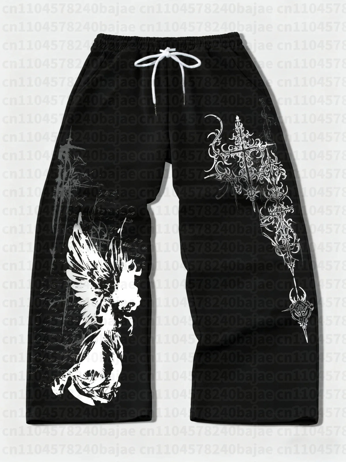 2026 Gothic Punk Vintage Fashionable Breathable Quick Drying Pants Sports and Fitness Pants 3D Printed Sportswear Adult Kids