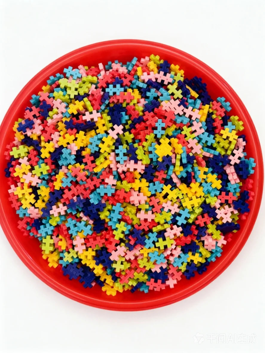 500/1000PCS Building Blocks  Pack City Classic Bricks Plus Plus  Bricks Block Plate Creative Toy