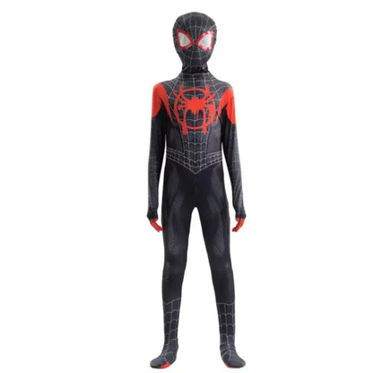 New Hot Full Set Cosplay Costume For Spider Fans Collector Miles Morales Zentai Suit Halloween Christmas Party Birthday Gift