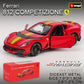 Bburago 1: 64 Ferrari series Multiple choices SP3 812 ENZO F40 F12TDF SF90 458 Car Die Casting Model  Gift Toy