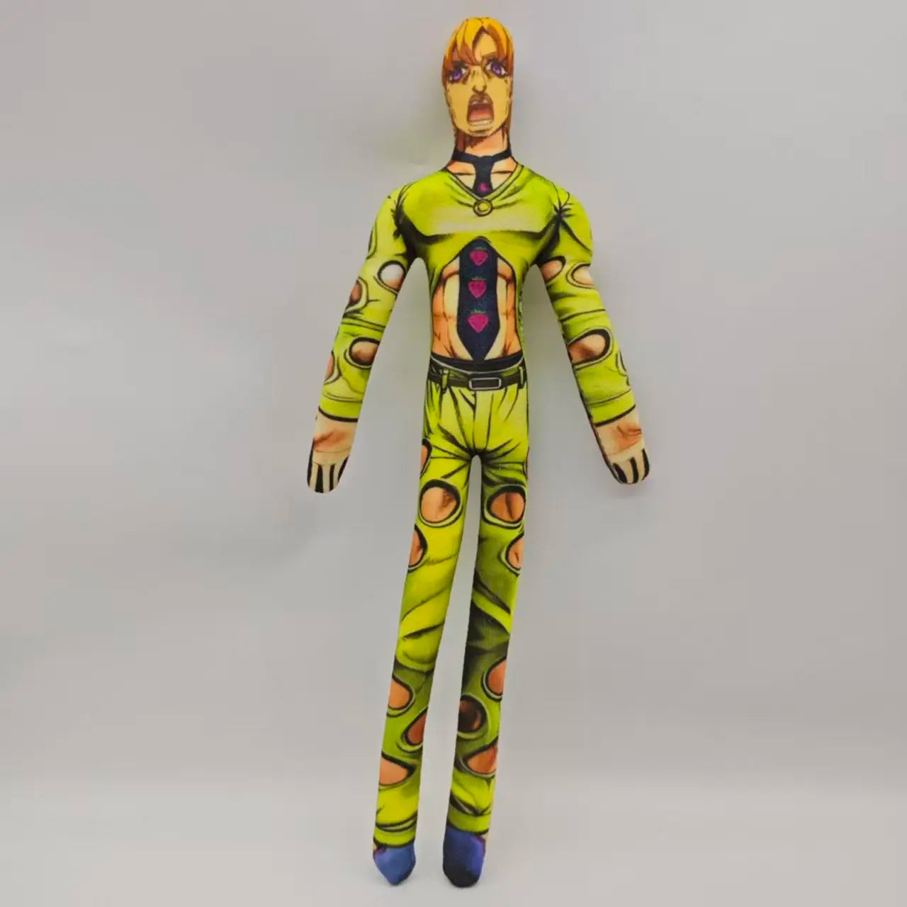 28cmJoJo Jotaro Kujo Joseph Joestar Gyro Zeppeli Johnny Joestar Stuffed Doll Abstract Wire Skeleton Cosplay Fans Collection Gift