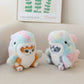 Kawaii Shark Cat Plush Toy Soft Stuffed Colorful Shark Cat Doll Kids Toys Birthday Christmas Gift for Boys Girls