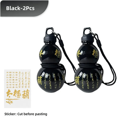 800ml Large Capacity Gourd Water Bottle Child Water Gourd Kettle Chinese Style Leakproof Water Jug for School Sport Water Kettle