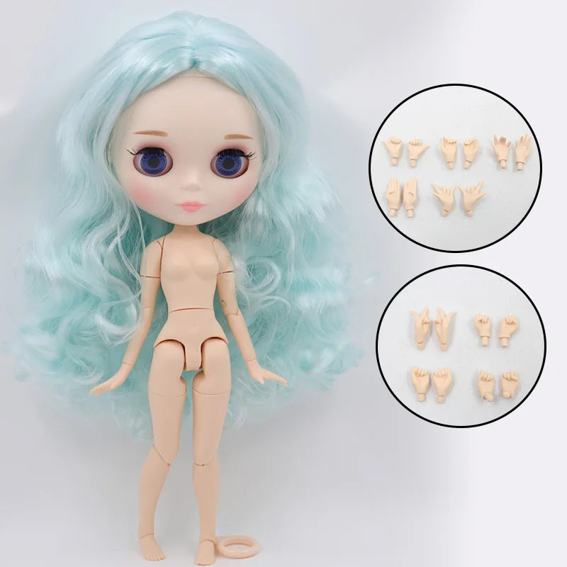 ICY DBS Blyth Doll White Skin Joint Body 1/6 BJD Special Price OB24 Toy Gift