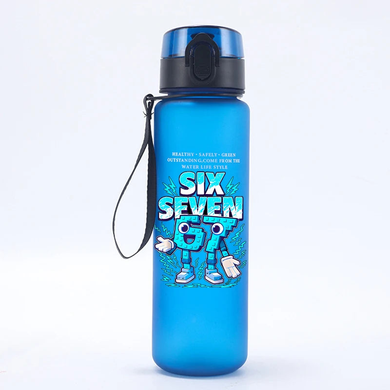Steal A Brainrot Water Bottles 67 Six Seven Cartoon Printed Water Cup Kids Boys Sports Water Bottles Children Christmas Gifts