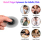 Rainbow Fidget Spinner Toys Metal UFO Small Handheld Finger Spinners Gift for Kids Adults Spinning Top Focus Desk Fingertip