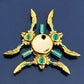 Colorful Figdet Spinner Zinc Alloy Smooth Bearings Anime Game Hand Spinner Stress Relief Fingertip Gyro Toys For Adult Gifts