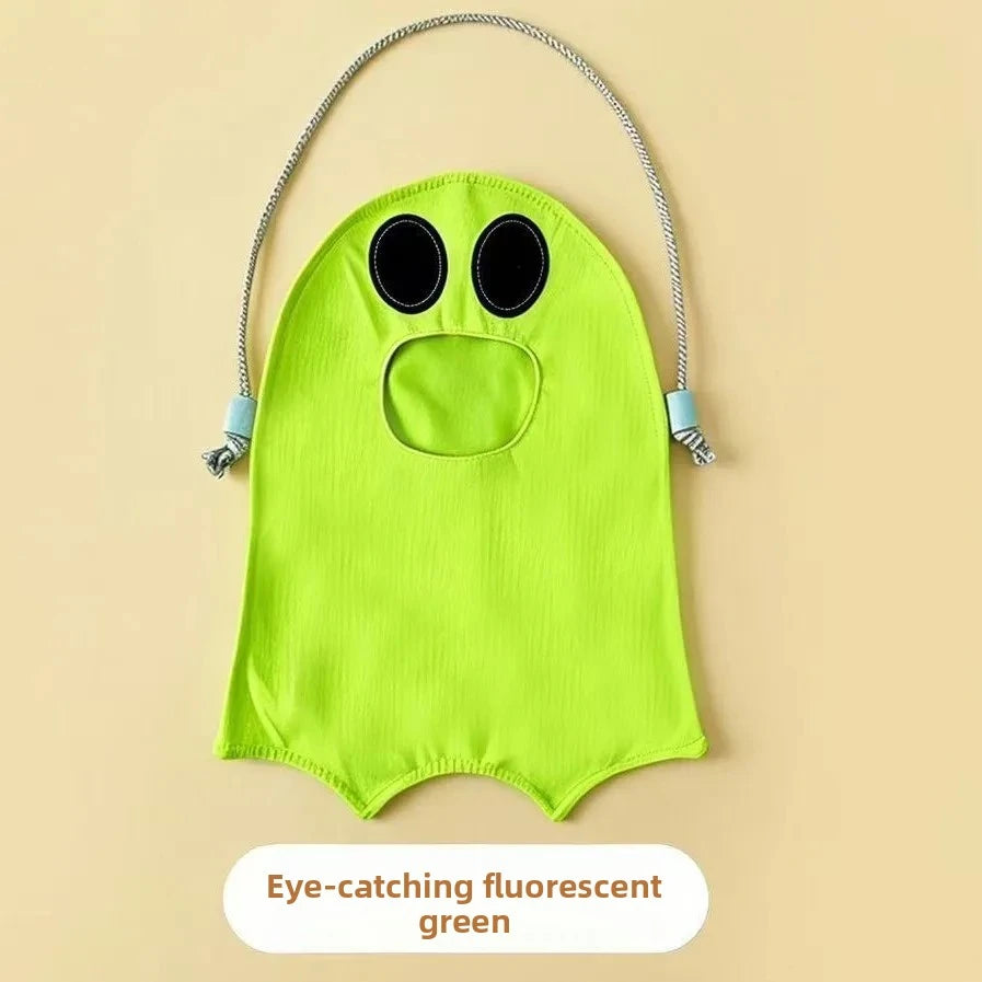 In Stock Halloween Ghost Head Decorations White Gauze Props Ornaments Spooky Haunted House Prank Novelty Toys Birthday Gift