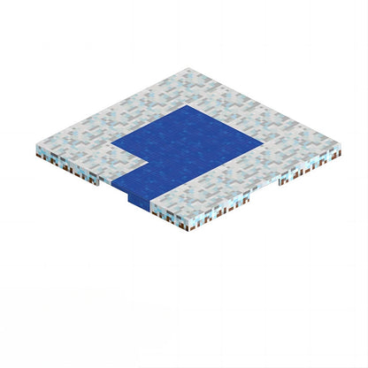 Magnetic Base Plate Variety Baseplates Match Mine World Magnetic Building Blocks Toys for Boys and Girls Children Gift