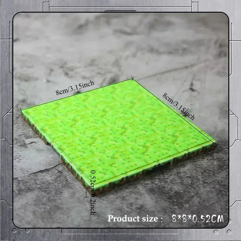 Magnetic Base Plate Variety Baseplates Match Mine World Magnetic Building Blocks Toys for Boys and Girls 3+ DIY Children Toy