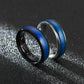 6MM Changing Color Stainless Steel Rings For Women Mood Emotion Feeling Temperature Ring Men Couples Fashion Jewelry Gift