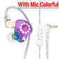 Original QKZ AK6 In Ear Earphone 6 Dynamic Driver Unit Headphone With Mic Stereo Sports HIFI Subwoofer Headset Monitor Earbuds
