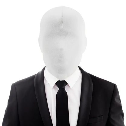 Unisex full face spandex mask, Halloween mask costume character dark cosplay masquerade party social phobia privacy protection