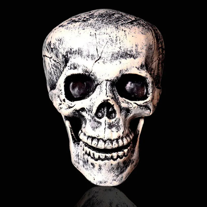 In Stock Halloween Ghost Head Decorations White Gauze Props Ornaments Spooky Haunted House Prank Novelty Toys Birthday Gift