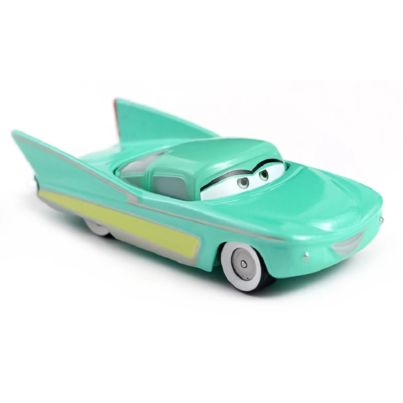 Cars 2 Cars 3 Lightning McQueen Mater Sheriff Flo Ramone Alloy Cars 1:55 Metal Die Casting Model Cars Toys Birthday Gifts
