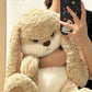 35cm Angry Rabbit Plush Toy Cute Long Eared Rabbit Stuffed Animals Soft Plush Children Gifts Doll Room Decor Birthday Gifts