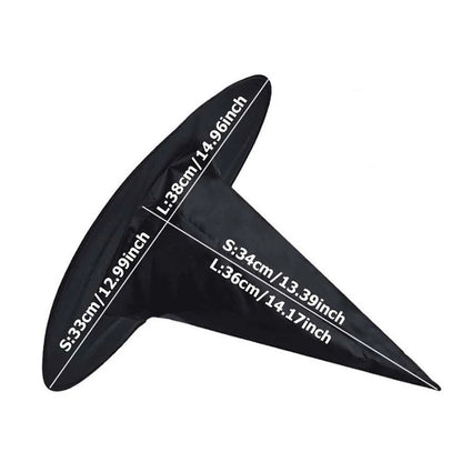 Halloween Wizard Hat Party Children Adult Black Pointed Oxford Cloth Magician Hat Witch Hat Masquerade Ball Party Dressing TMZ