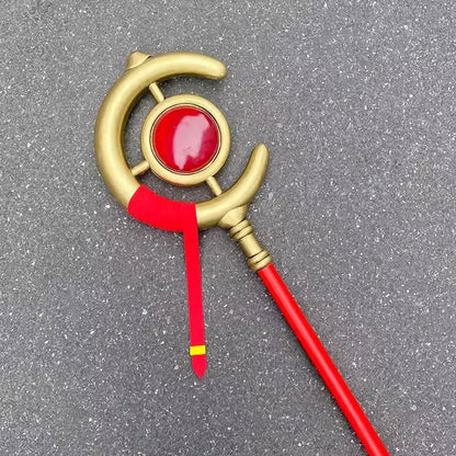Anime Frieren Beyond Journey's Frieren Cosplay Walking Stick  Frieren:Beyond Journey's Cosplay Frieren Cosplay Prop Wig