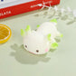 1/4pcs Axolotl Squeeze Ball Cute Fish Relax Cartoon Antistress Squishy Stress Relief Slow Rising For Adult Kids Stretch Toys