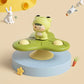 Baby Montessoris Spin Cup Top Bath Toys Bathing Sucker Spinner Suction Sensory Toy Rotating Rattles Early Educational Fidget Toy
