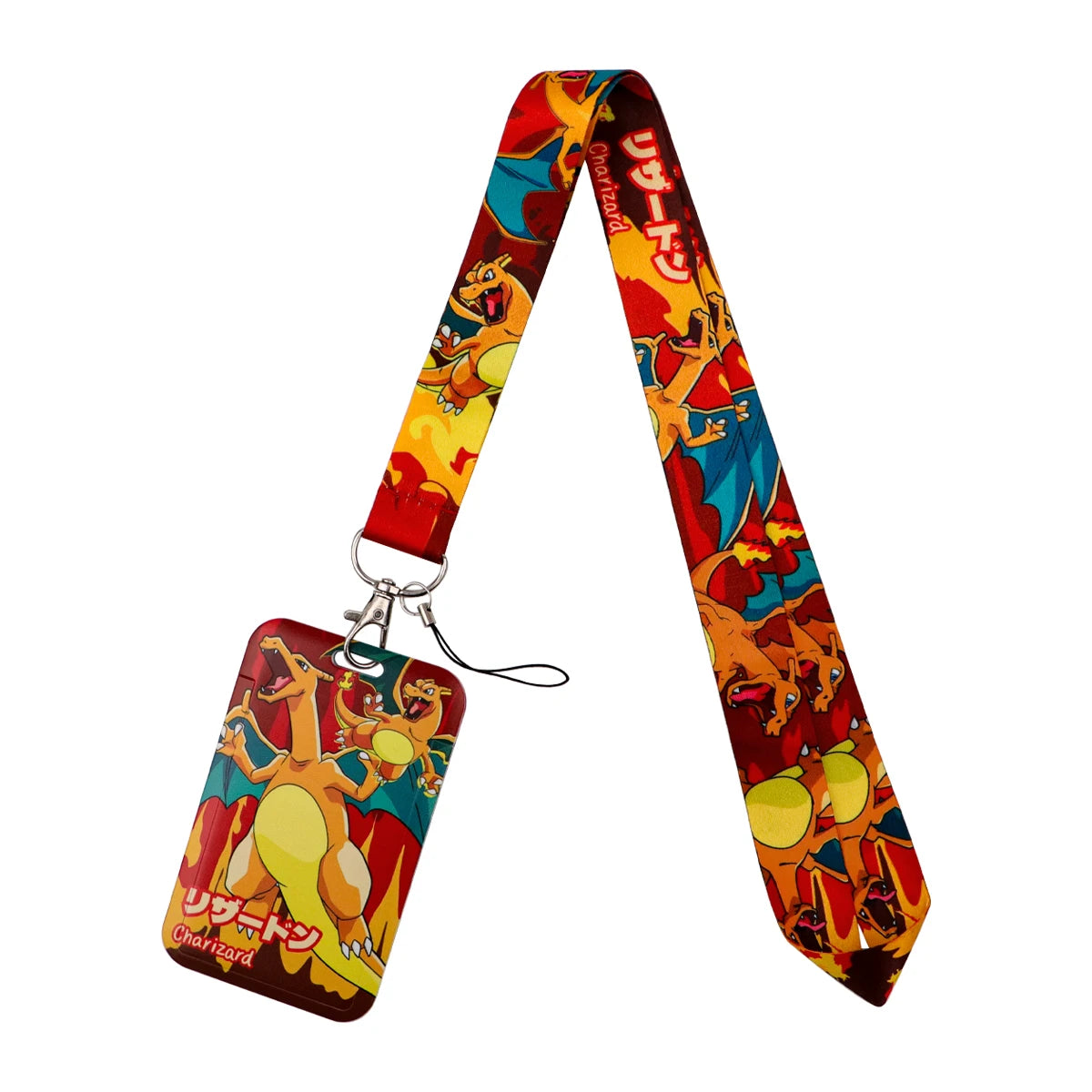 Japanese Anime Monsters Neck Strap Lanyard for Keys Keychain Badge Holder ID Credit Card Pass Mobile Phone Charm Accessories