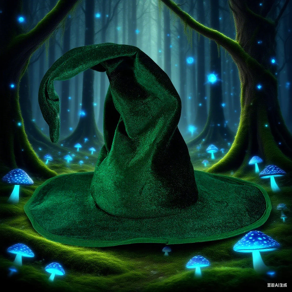2025 Halloween Witch Hat Velvet Comfortable Witch Hat Black Purple Green Hat for Cosplay Holiday Party Halloween Themed Party