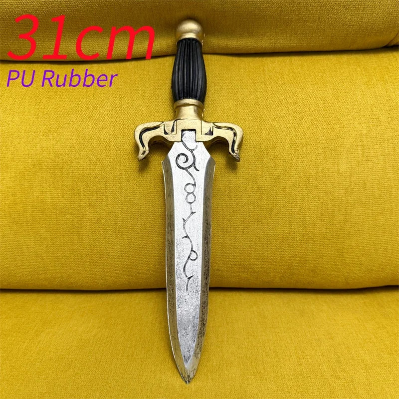Type Dagger Sword PERSONA Cosplay Weapons Prop Phantom Thief Knife Role Play Halloween 1:1 Cos Gift Safety PU Rubber