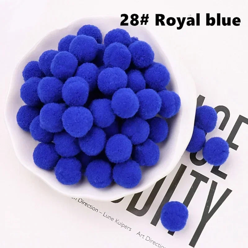Mini Fluffy Soft Pom Poms Pompoms Ball,Handmade Craft Toys,Wedding Christmas Decor,DIY Sewing Supplies,8mm,10mm,15mm,20mm,30mm